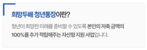 희망두배청년통장의-정의