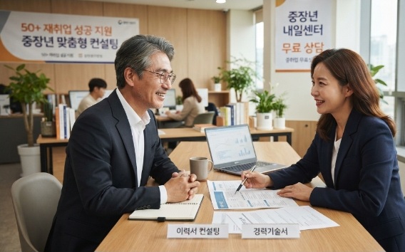 50대 재취업 이력서 면접 무료 상담
